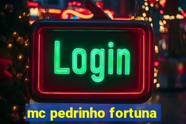 mc pedrinho fortuna